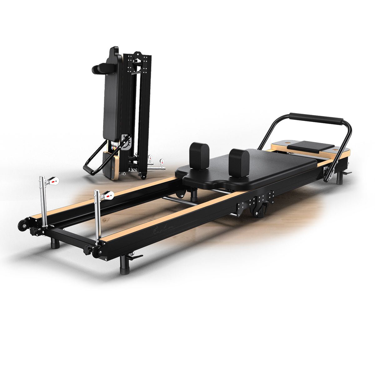 Faittd Foldable Pilates Machine & Equipment - Pilates Reformer Workout  Machine for Home Gym with Reformer Accessories, Reformer Box, Padded Jump  Board - Up to 3…