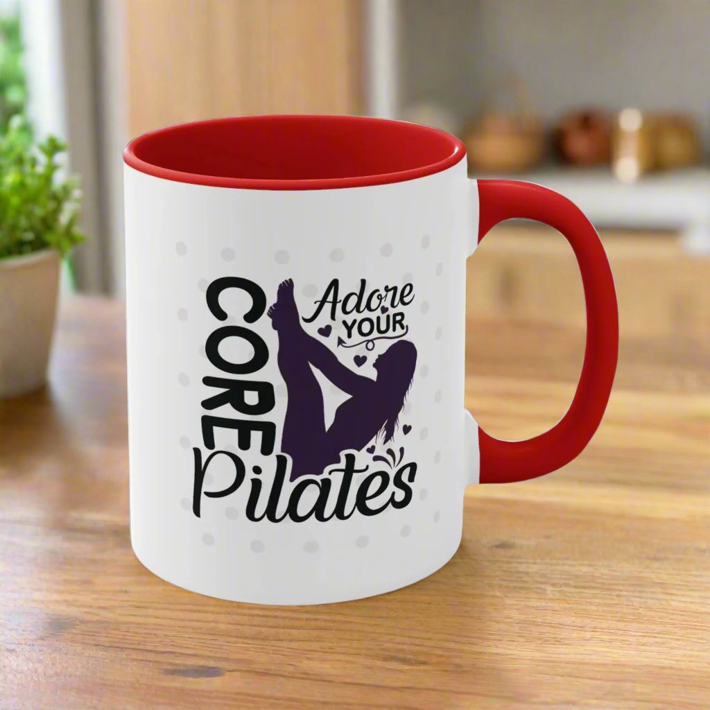 325ml Mug - Adore Your Core Pilates - The Pilates Shop