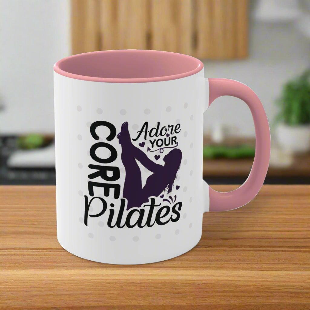 325ml Mug - Adore Your Core Pilates - The Pilates Shop