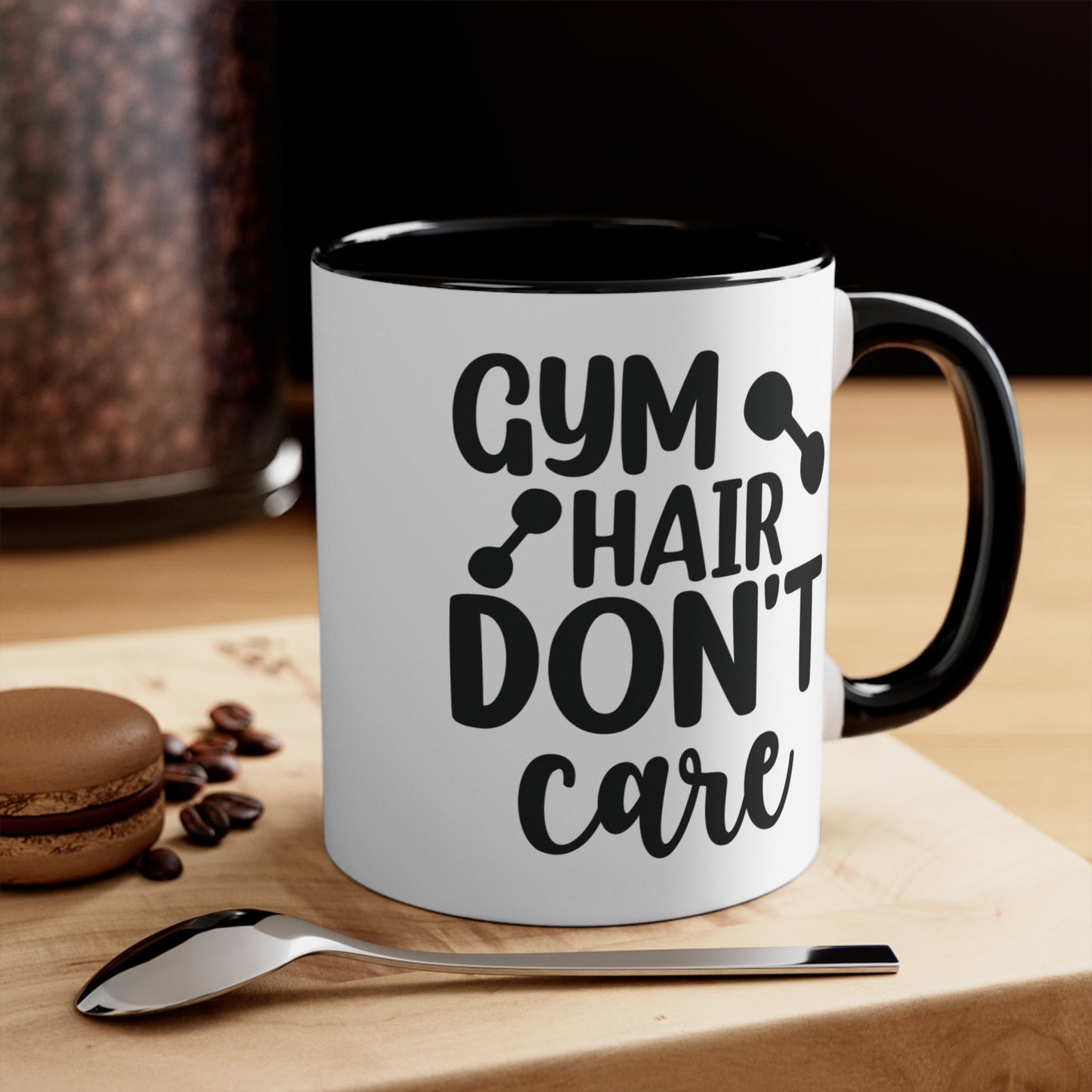 325ml Mug - Gym Hair Don't Care - The Pilates Shop