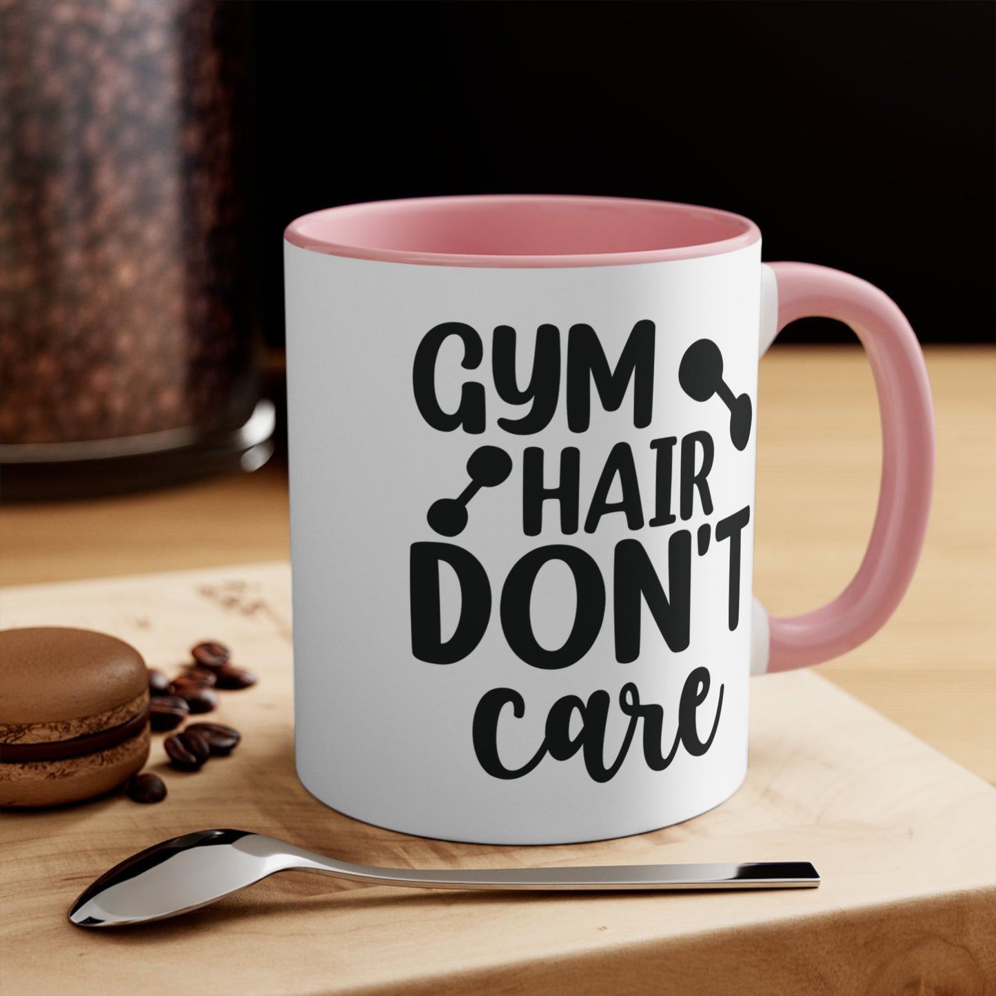 325ml Mug - Gym Hair Don't Care - The Pilates Shop