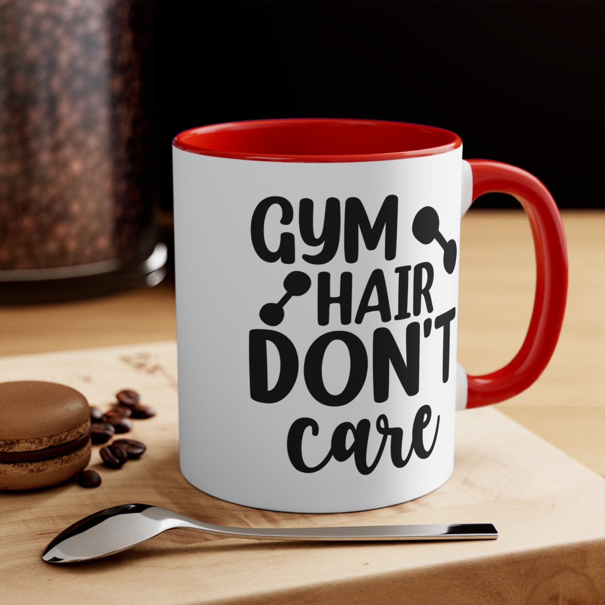 325ml Mug - Gym Hair Don't Care - The Pilates Shop