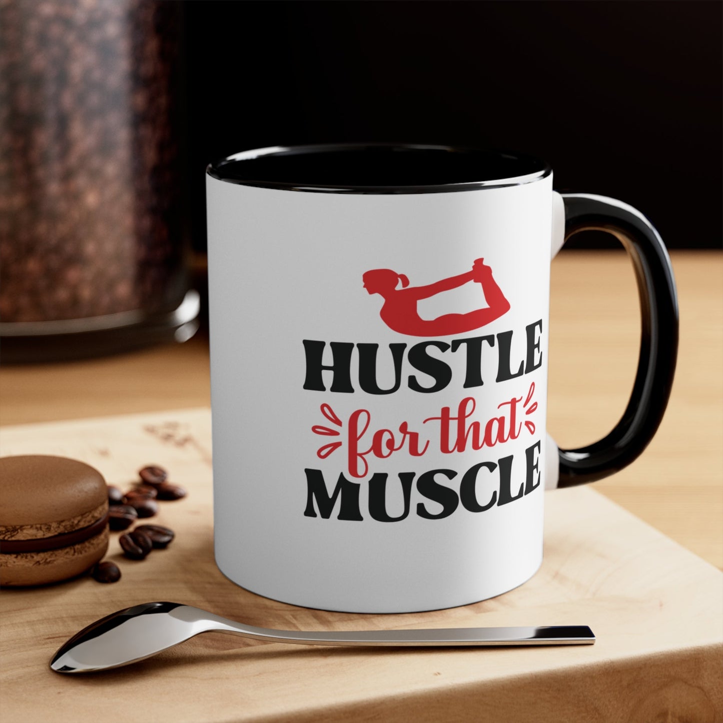 325ml Mug - Hustle for That Muscle - The Pilates Shop