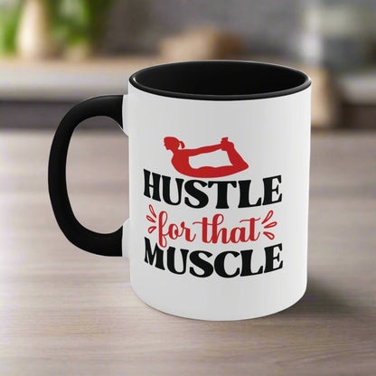 325ml Mug - Hustle for That Muscle - The Pilates Shop