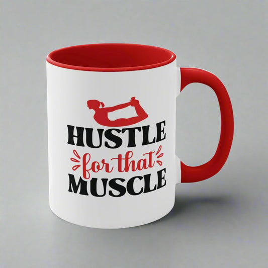 325ml Mug - Hustle for That Muscle - The Pilates Shop