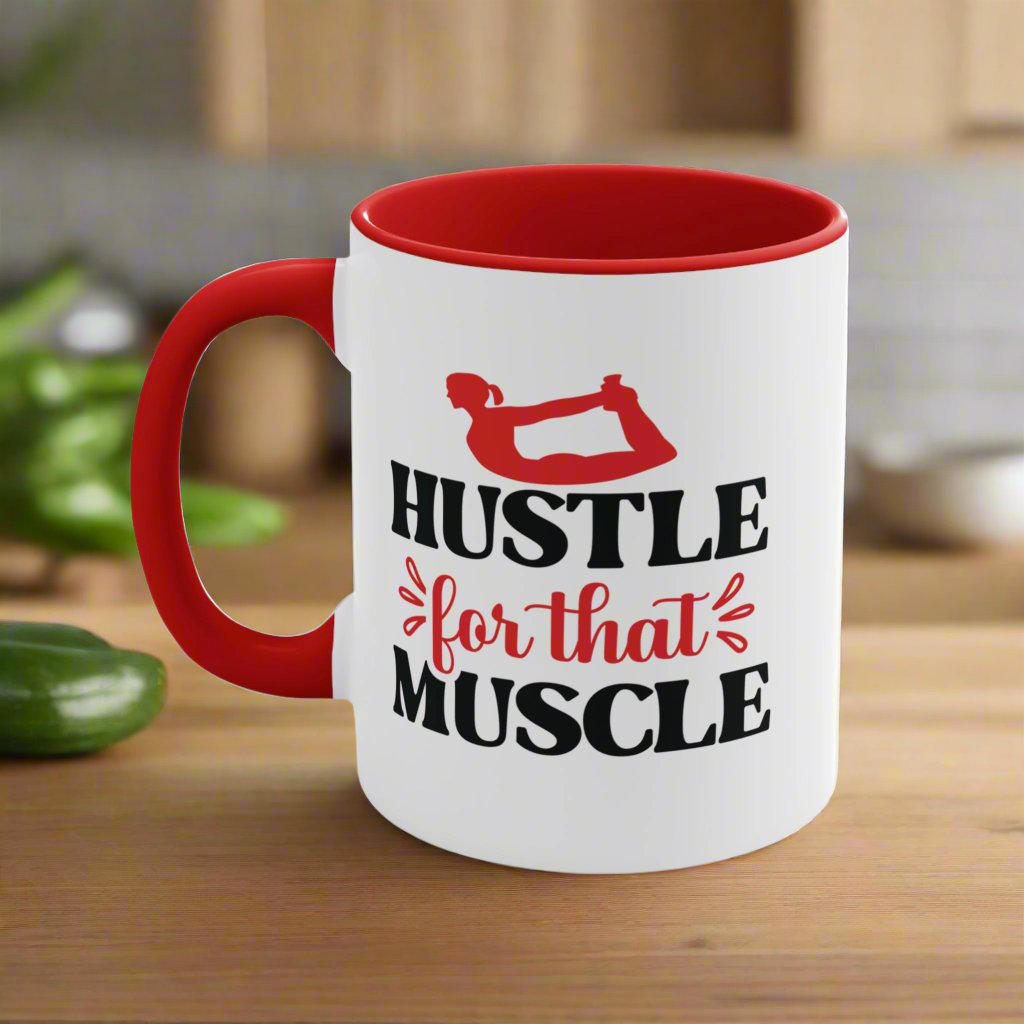 325ml Mug - Hustle for That Muscle - The Pilates Shop