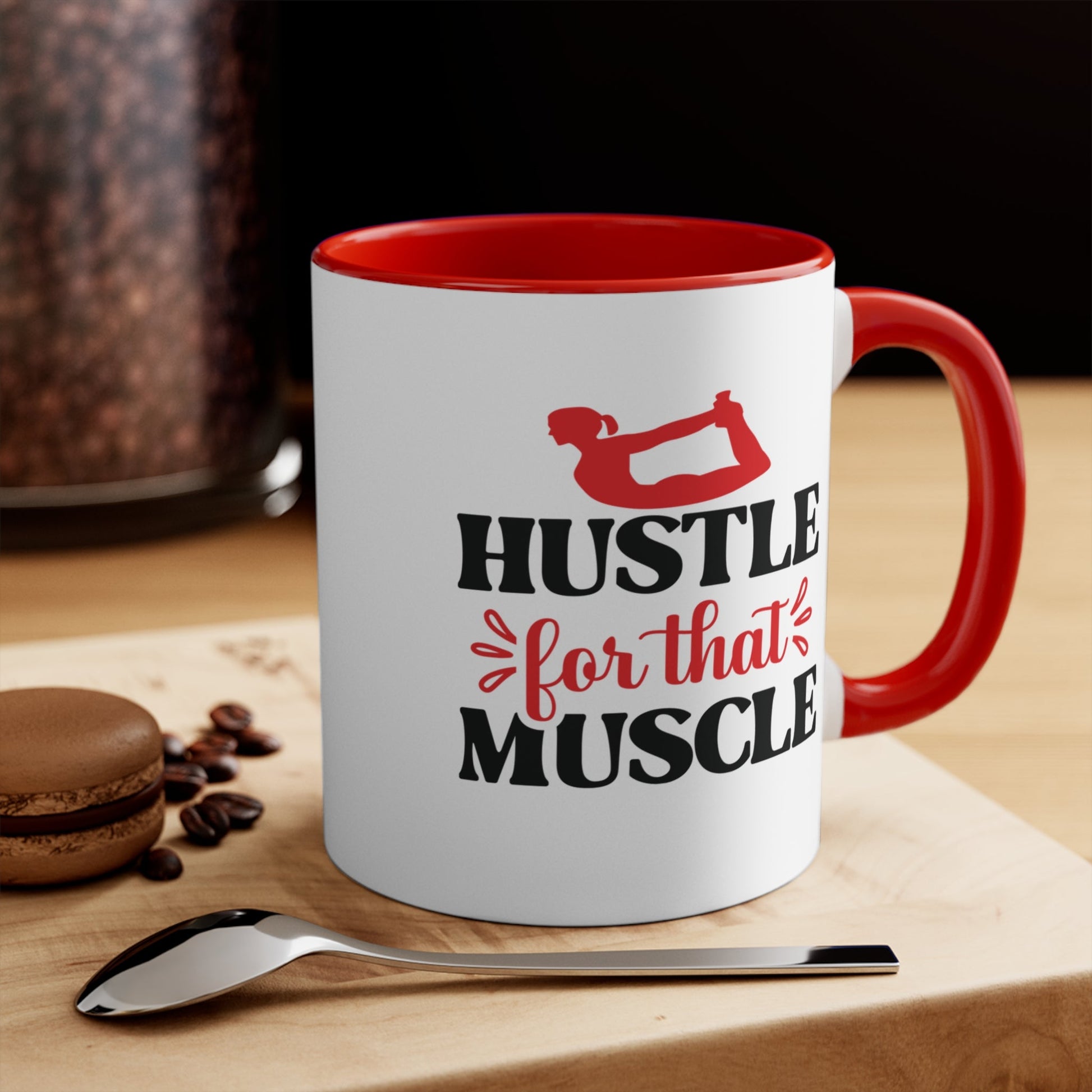 325ml Mug - Hustle for That Muscle - The Pilates Shop