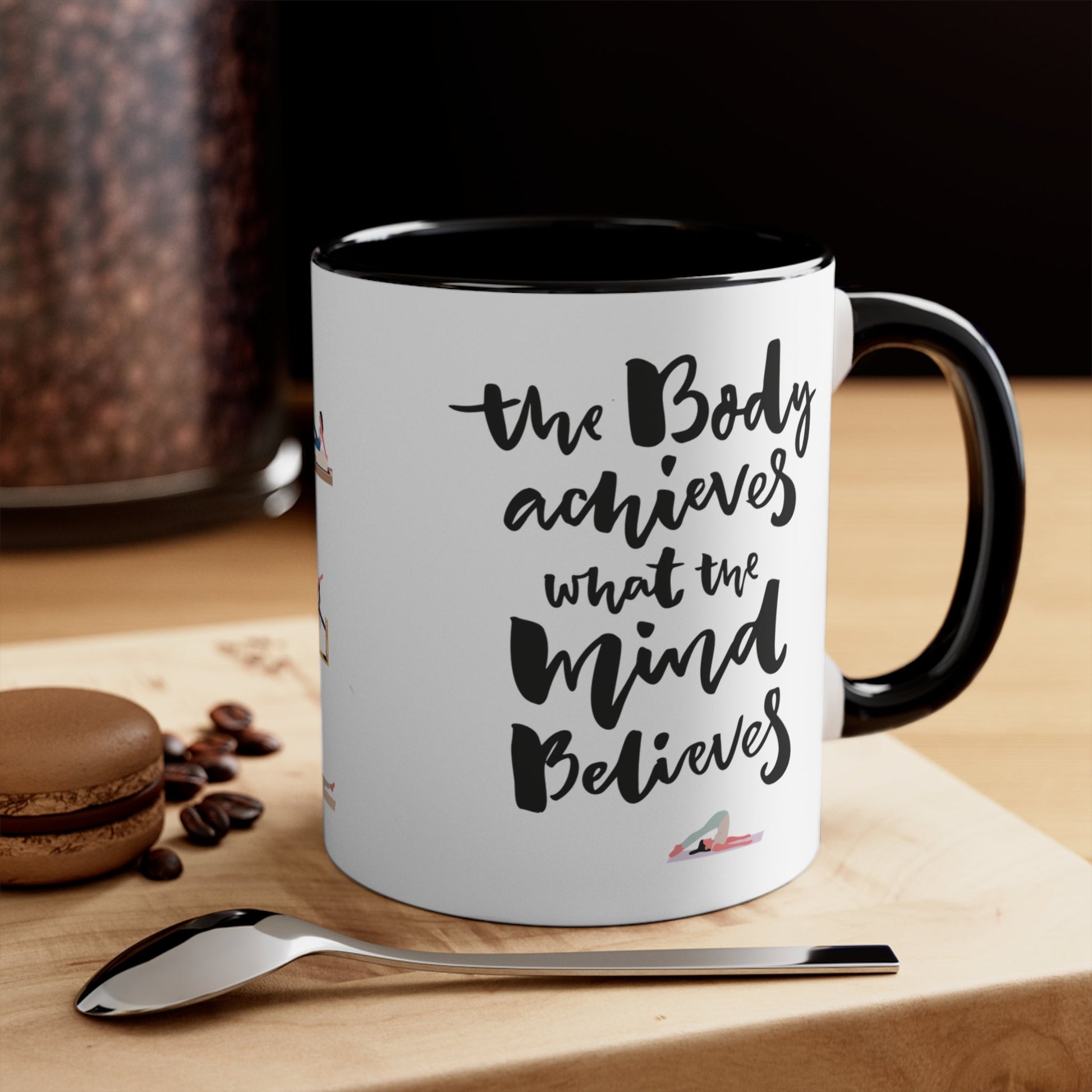 325ml Mug - Mind & Body Quote - The Pilates Shop