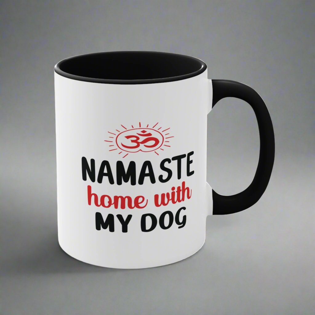 325ml Mug - Namaste Home with My Dog - The Pilates Shop