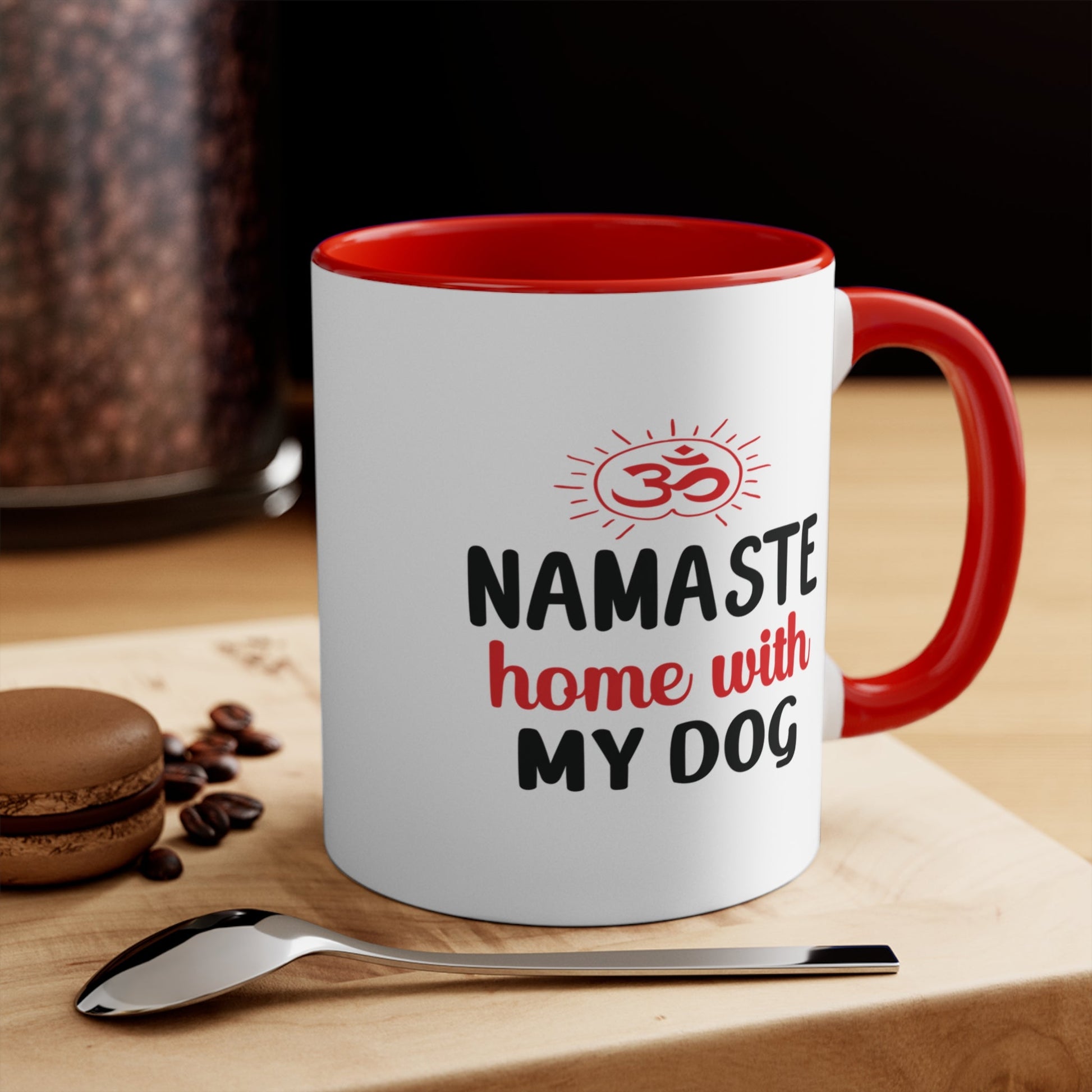 325ml Mug - Namaste Home with My Dog - The Pilates Shop