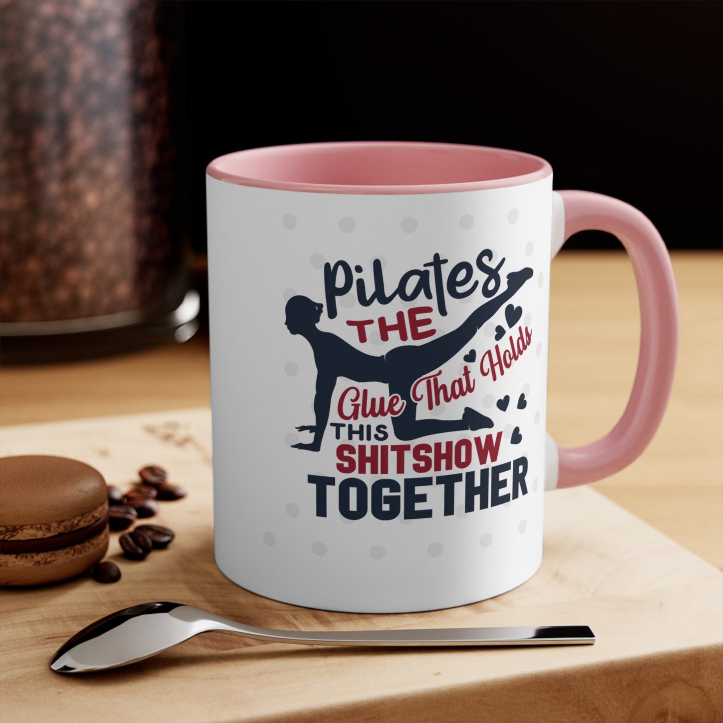 325ml Mug - Pilates Glue Quote - The Pilates Shop