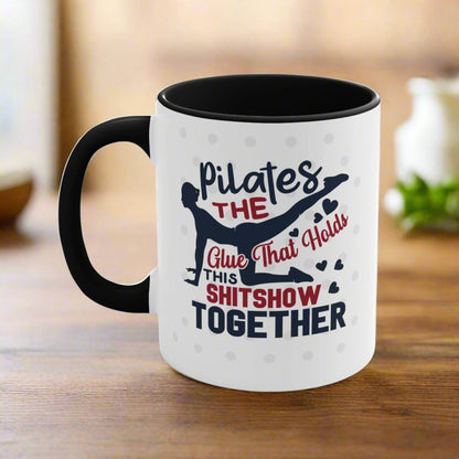 325ml Mug - Pilates Glue Quote - The Pilates Shop