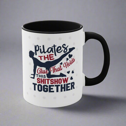 325ml Mug - Pilates Glue Quote - The Pilates Shop