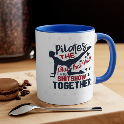 325ml Mug - Pilates Glue Quote - The Pilates Shop