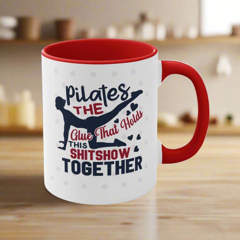 325ml Mug - Pilates Glue Quote - The Pilates Shop