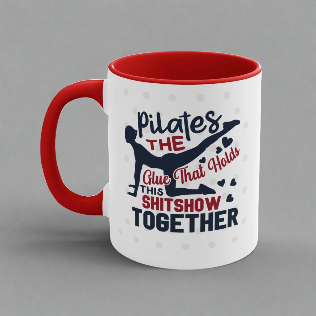 325ml Mug - Pilates Glue Quote - The Pilates Shop