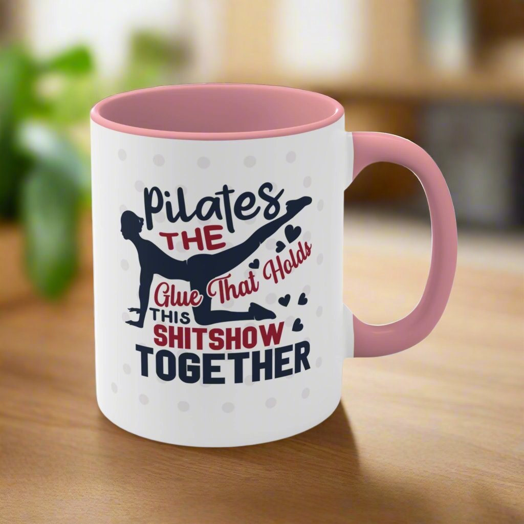 325ml Mug - Pilates Glue Quote - The Pilates Shop