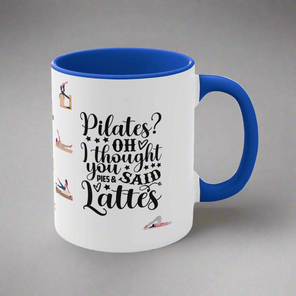 325ml Mug - Pilates & Lattes Design - The Pilates Shop