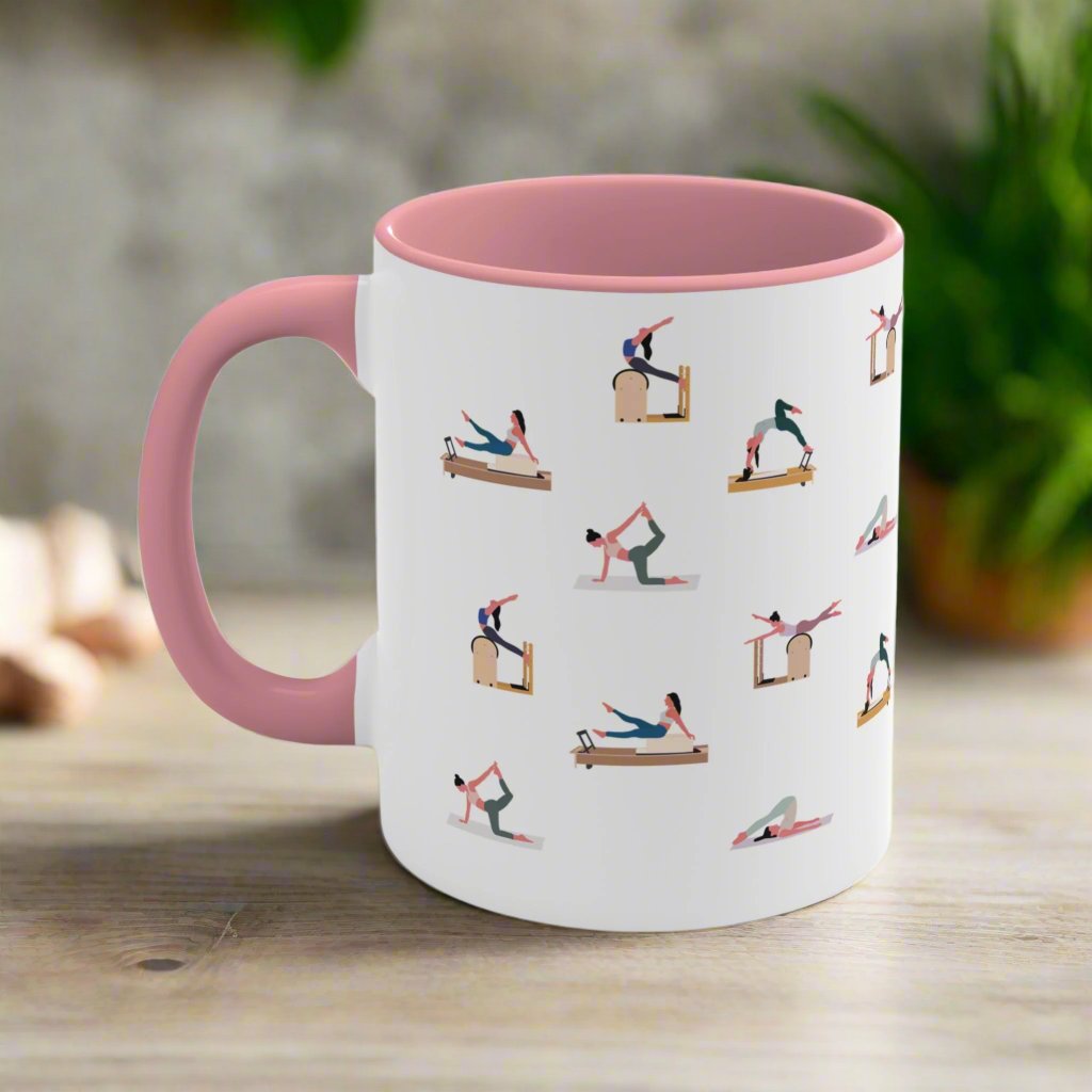 325ml Mug - Pilates & Lattes Design - The Pilates Shop