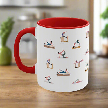 325ml Mug - Pilates & Lattes Design - The Pilates Shop