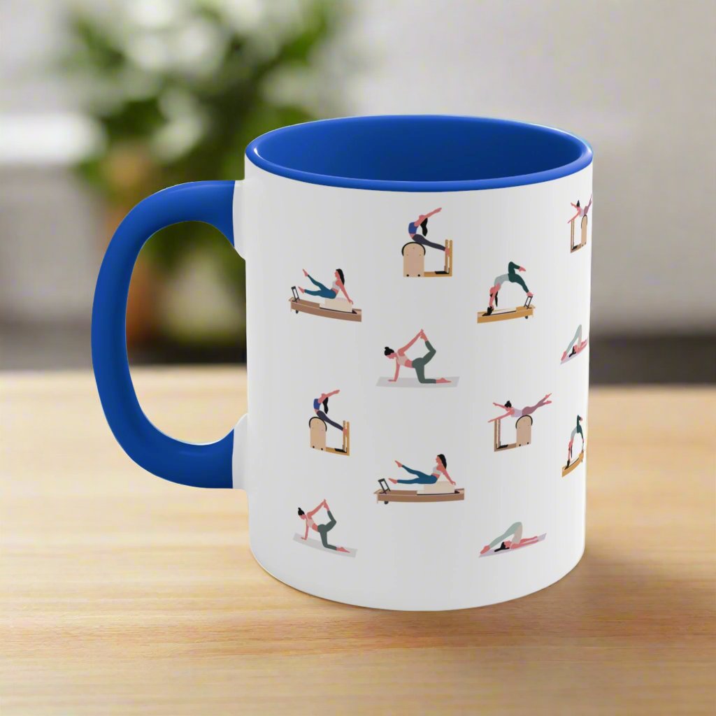 325ml Mug - Pilates & Lattes Design - The Pilates Shop