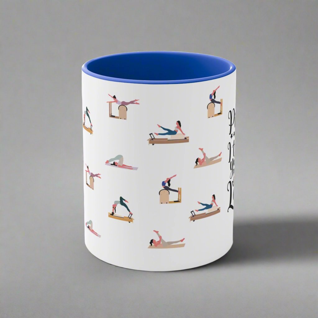 325ml Mug - Pilates & Lattes Design - The Pilates Shop