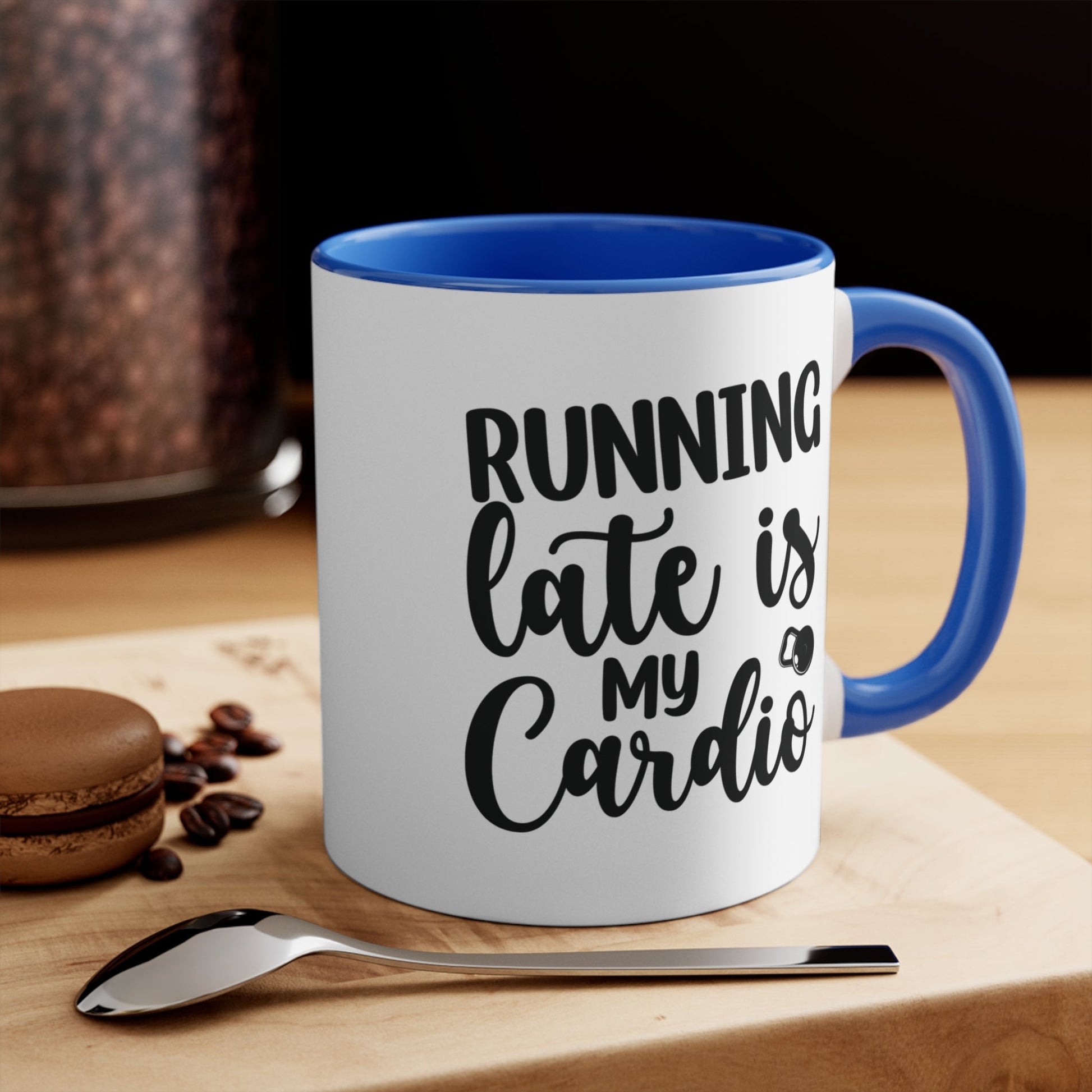 325ml Mug - Running Late Is My Cardio - The Pilates Shop