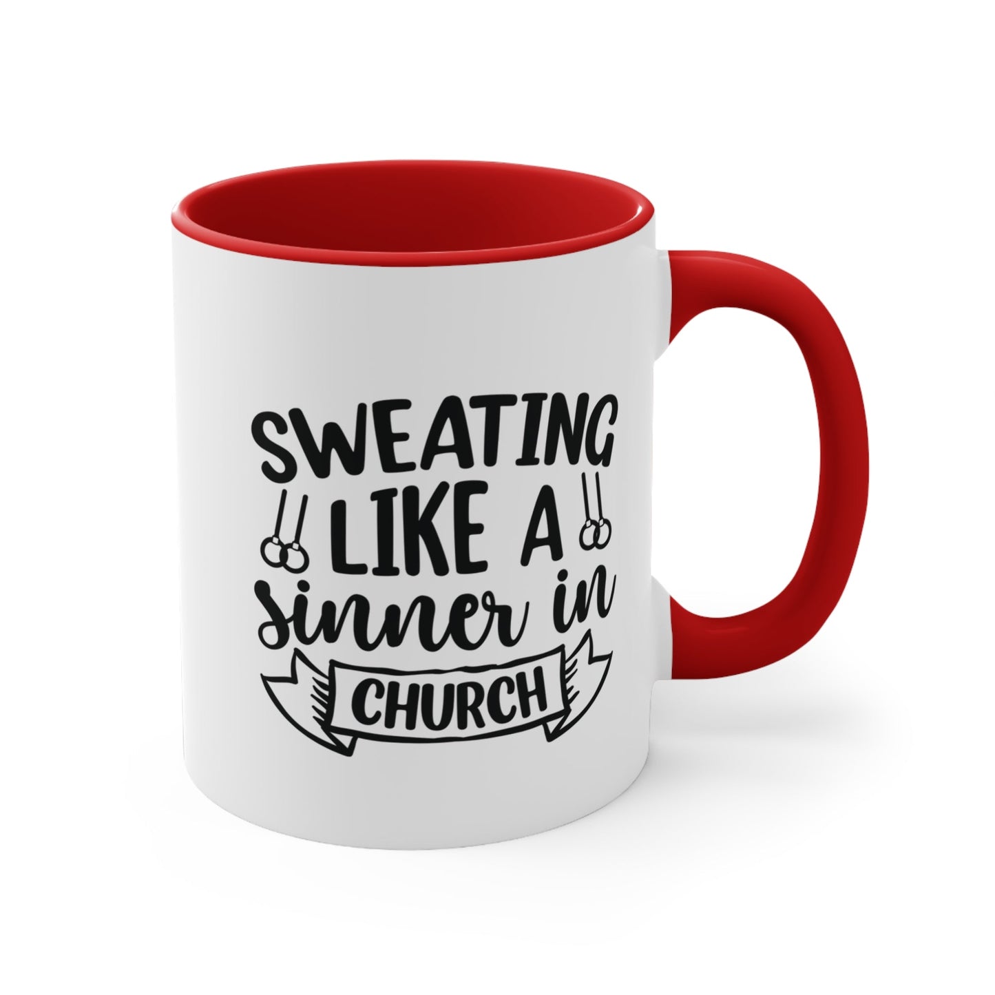 325ml Mug - Sweating Like a Sinner - The Pilates Shop