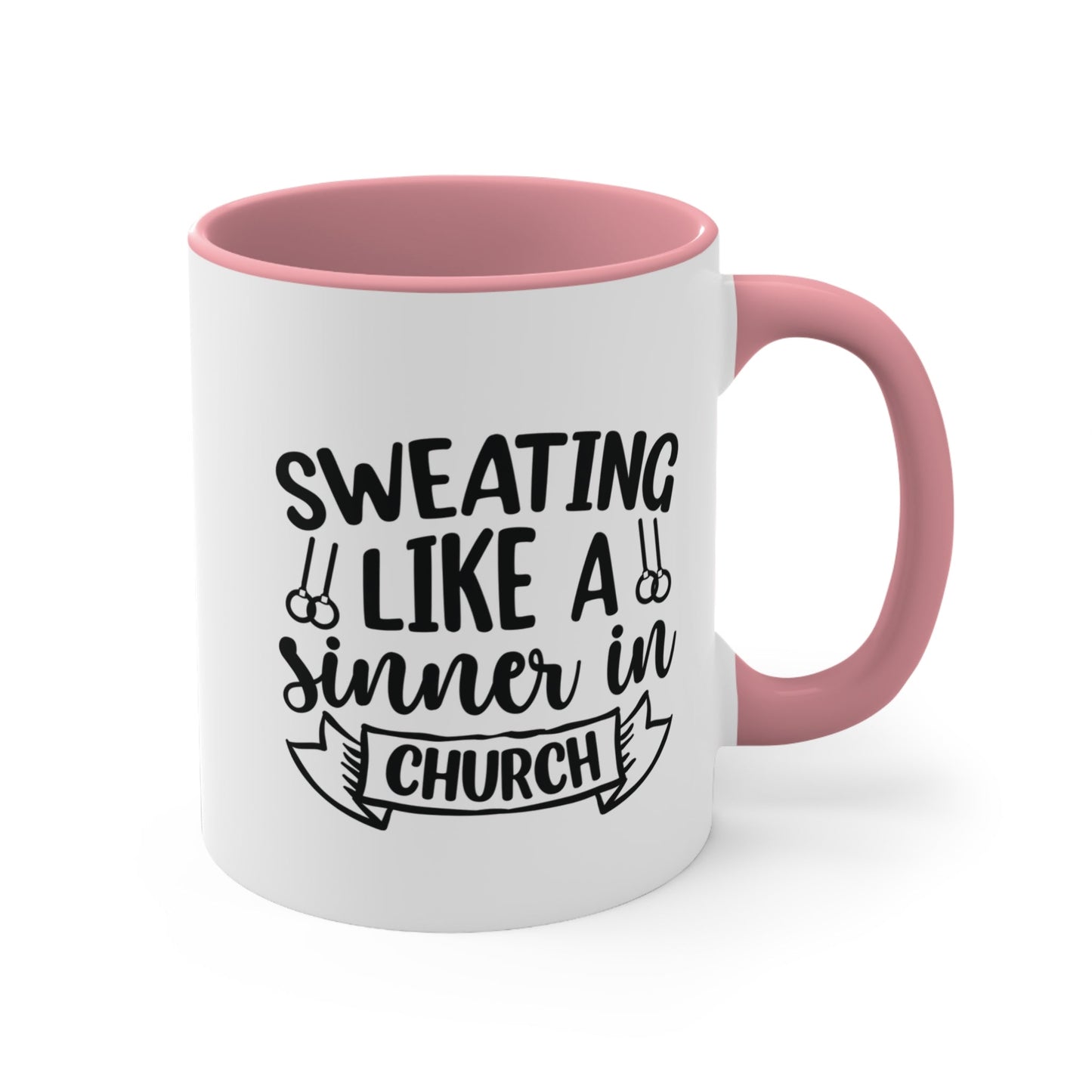 325ml Mug - Sweating Like a Sinner - The Pilates Shop