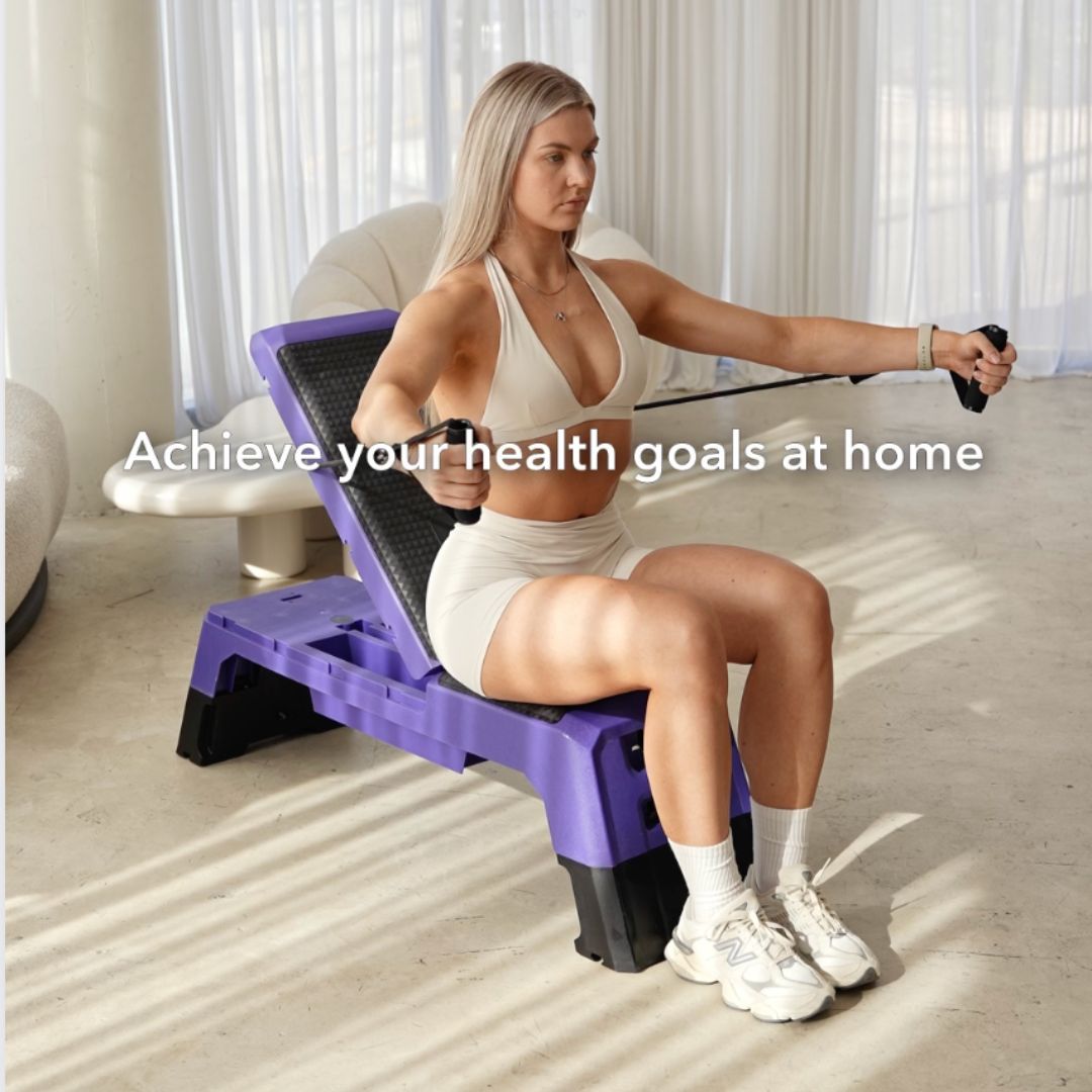 ALL - IN - 1 Workout Booty Bench/Fitness Deck - The Pilates Shop