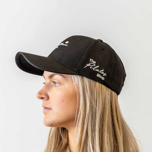 Black Pilates Shop Hat - The Pilates Shop