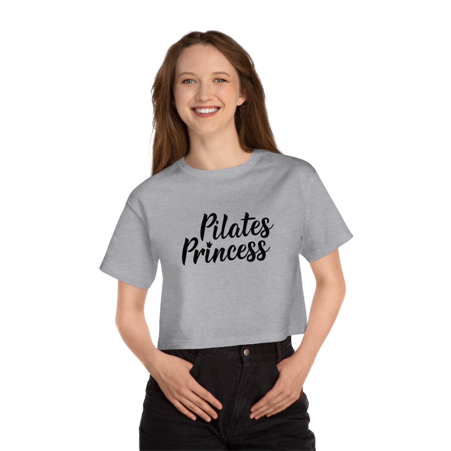 Champion Women's Heritage Cropped T-Shirt - Pilates Princess - The Pilates Shop