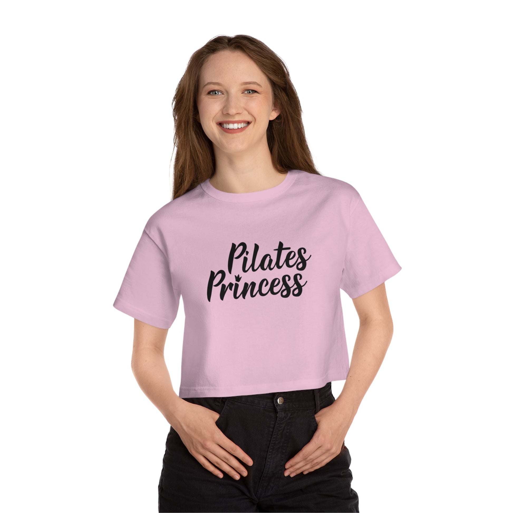 Champion Women's Heritage Cropped T-Shirt - Pilates Princess - The Pilates Shop