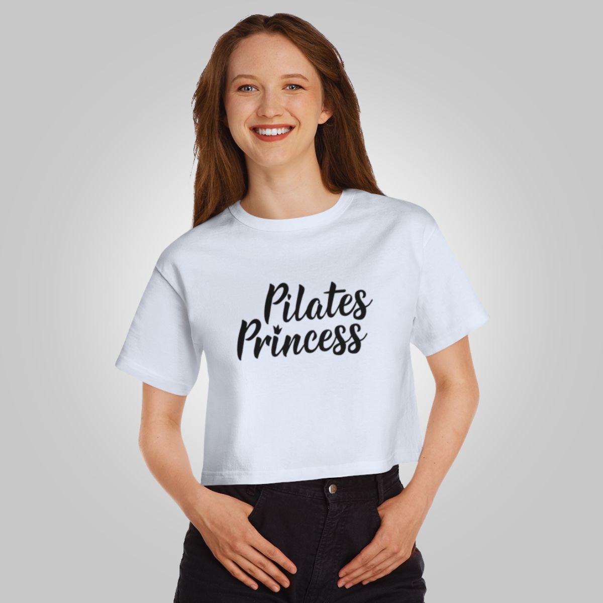 Champion Women's Heritage Cropped T-Shirt - Pilates Princess - The Pilates Shop