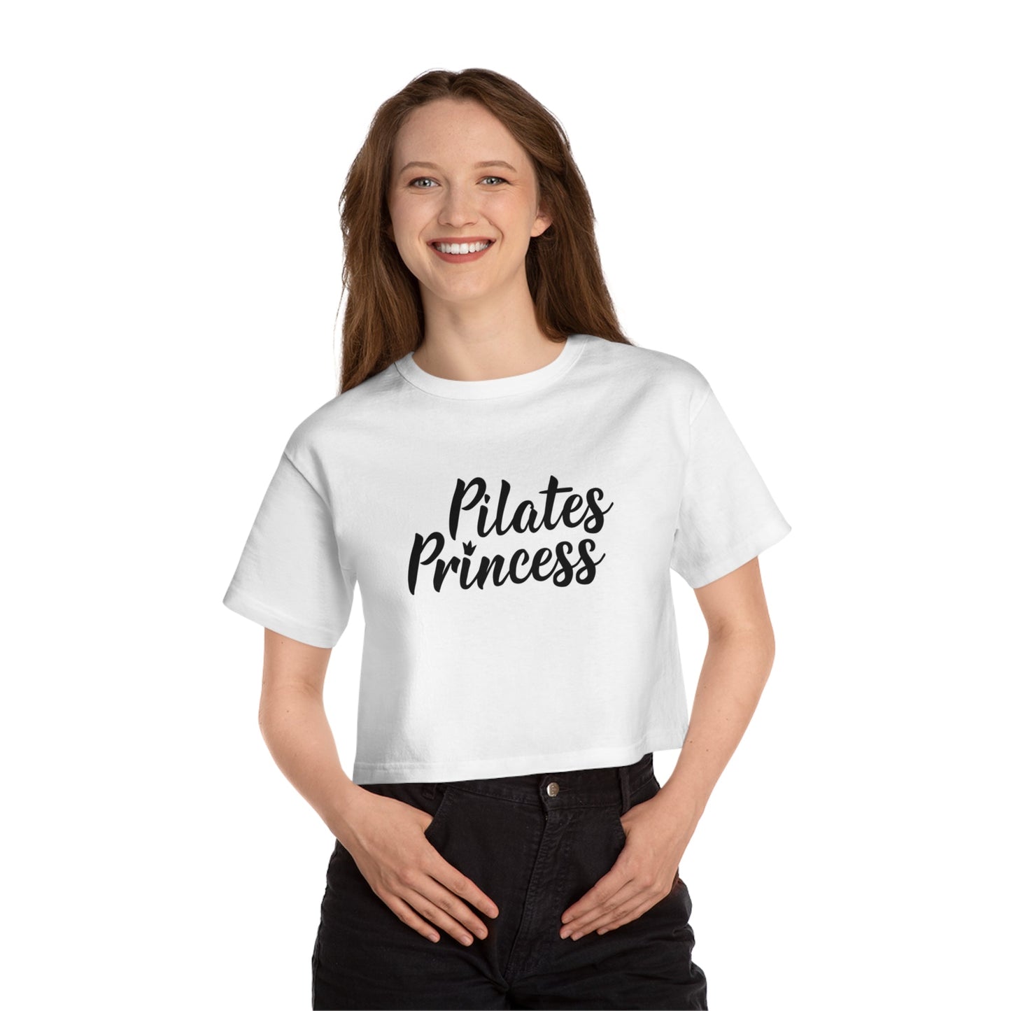 Champion Women's Heritage Cropped T-Shirt - Pilates Princess - The Pilates Shop