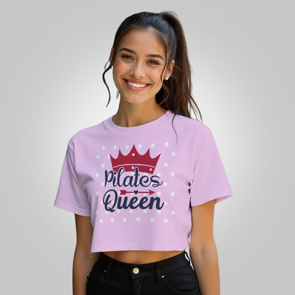 Champion Women's Heritage Cropped T-Shirt - Pilates Queen - The Pilates Shop