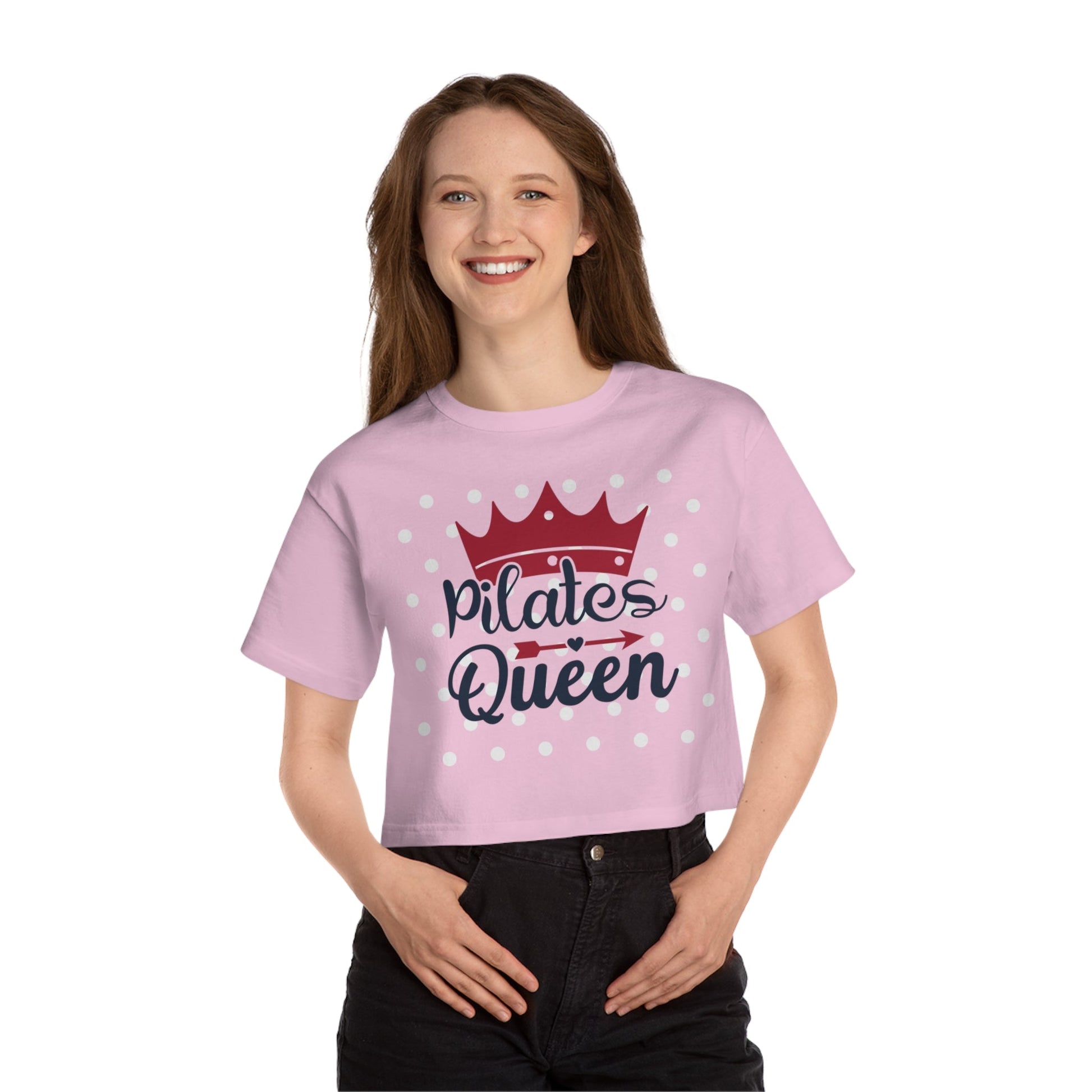 Champion Women's Heritage Cropped T-Shirt - Pilates Queen - The Pilates Shop