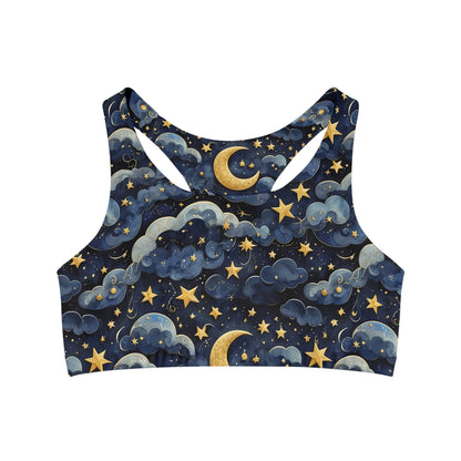 Seamless Sports Bra - Celestial - The Pilates Shop